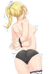 ass ass_focus blonde_hair bondage bound breasts breasts_out hayasaka_ai kaguya-sama_wa_kokurasetai_~tensai-tachi_no_renai_zunousen~ moan moaning nipples tied_up vibrator vibrator_in_pussy vibrator_in_thighhighs