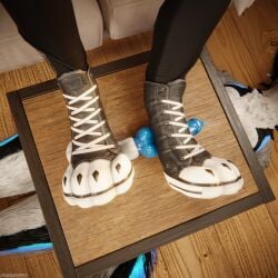 1:1 3d_(artwork) 4k absurd_res alternative_fashion animal_genitalia animal_penis anthro anthro_on_anthro ball_crush ball_gag ball_squeeze balls biped black_body black_boots black_clothing black_footwear black_fur black_shoes blender_(artwork) blender_cycles blindfold blue_body blue_fur blue_penis bodily_fluids bondage bondage boot_on_balls boot_on_penis boots bottomwear bound canid canine canine_genitalia canine_penis canis claws clothed clothing cock_and_ball_torture converse_shoes crush cum cum_drip cum_dripping_from_penis cum_on_penis depth_of_field digital_media_(artwork) dominant dragonplayer dragonplayer_(character) dripping duo erection feet flat_balls foot_crush foot_fetish foot_on_balls foot_on_penis foot_play footwear fox fur furniture gag gagging genital_fluids genital_torture genitals goth grey_body grey_fur hair hands_behind_back hi_res hindpaw inside jacket jex jexouium knot leather leather_boots leather_clothing leather_footwear leather_jacket leather_topwear legwear licking living_room male male/male mammal multicolored_body notfurry06 nude on_ground open_mouth orange_body orange_fur orgasm pain pants paws penis penis_squeeze reflection restraints rexouium sex shoe_on_penis shoes shoes_on slim slim_anthro slim_male slim_sub smile sneakers sofa submissive submissive_male tail tongue topwear torture white_body white_fur