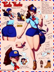 mail mailwoman oc oc_sheet poste_hastle