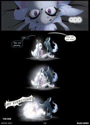 2girls comic eevee eeveelution furry oc pokemon pokemon_(species) rilex_lenov shiny_pokemon