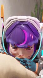 abused_female animated asian asian_female blood_on_face bloody_nose blowjob clothed clothed_female clothing cum cum_in_mouth cum_inside cum_leak cum_leaking cum_leaking_out_of_mouth forced fully_clothed fully_clothed_female juno_(overwatch) looking_up looking_up_at_partner multicolored_hair oral oral_penetration oral_sex overwatch pov pov_eye_contact pov_male rough_sex sequ3d shiny_eyes sound sucking_penis tagme video