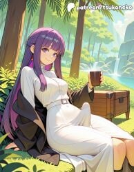 fern (sousou no frieren) from frieren beyond journey's end by tsukoneko