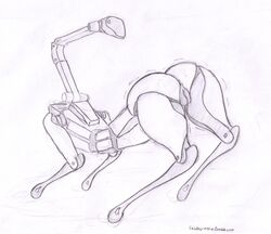 ass boston_dynamics female hi_res living_machine machine robot saidra spotmini