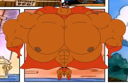 2025 4_fingers abs ace_hart anthro armwear biceps big_muscles big_pecs biped black_armwear black_clothing black_elbow_gloves black_gloves black_handwear black_mask black_nose boots brown_body brown_fur brown_nipples bulge canid canine canis cape clothed clothing collarbone colored dark_nipples digital_drawing_(artwork) digital_media_(artwork) dipstick_tail dog_city domestic_dog elbow_gloves fingers flat_colors footwear fox_kids front_view fur german_shepherd gloves handwear herding_dog hi_res huge_muscles huge_pecs hyper hyper_biceps hyper_moobs hyper_muscles hyper_pecs male mammal markings moobs muscular muscular_anthro muscular_male navel nelvana nipples open_mouth pastoral_dog pecs pink_inner_ear pinup pose red_boots red_cape red_clothing red_footwear red_speedo red_swimwear ribs sharp_teeth shoes small_hands small_head solo speedo standing superhero swimwear tail tail_markings teeth thick_arms thick_calves thick_thighs top_heavy topless topless_anthro topless_male trapezius vein veiny_muscles wish-granter wonder_dog_(dog_city)