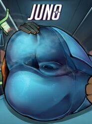 anus_focus ass_focus ass_grab blizzard_entertainment butt butt_focus juno_(overwatch) overwatch_2 solo_female willart_ntr