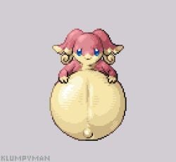 animated anthro audino background belly belly_button belly_movement environment fetal_movement hyper hyper_pregnancy hyper_pregnant klumpyman outie_navel pixel_(artwork) pixel_animation pixel_art pokemon pokemon_(species) pokemon_only pregnant pregnant_belly pregnant_female