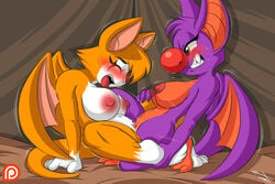 bat blush breasts dust:_an_elysian_tail euyoshi89 fangs female fidget fur invalid_tag laylee mammal multicolored_fur nipples paws sex sweat tent tribadism tuft two_tone_fur video_games wings yooka-laylee yuri