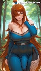 mei terumi from naruto by tsukoneko