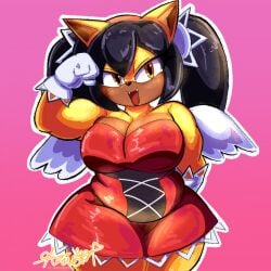 honey the cat from sega by flavoredpoeta