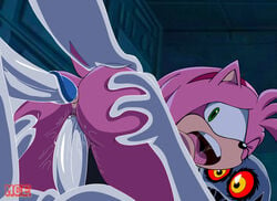 amy_rose anthro ass boo_(sonic) color forced furry ghost green_eye hands_on_ass headband imminent_sex one_eye_closed penetration pink_hair pussy_juice rape red_sclera sex sonic_(series) sonic_team sonic_x tail uncensored vaginal_penetration yellow_eyes