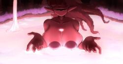 1girls 2026 alternate_version_available big_breasts breasts brimstone_elemental calamity_mod cyclops female i'll_teach_you_everything_(chainsaw_man) joh large_breasts long_hair nipples nude nude_female pointy_ears puffy_nipples red_body solo terraria