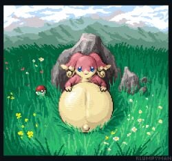 animated anthro audino background belly belly_button belly_movement environment fetal_movement hyper hyper_pregnancy hyper_pregnant klumpyman outie_navel pixel_(artwork) pixel_animation pixel_art pokemon pokemon_(species) pokemon_only pregnant pregnant_belly pregnant_female