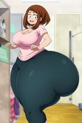 ochaco uraraka from my hero academia by goldencum34