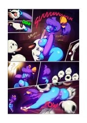 2018 5_fingers :o absurd_res accessory anus anus_blush areola ass balls big_breasts big_butt big_tongue black_eyes blowjob_face blue_body blue_breasts blue_butt blush bodily_fluids body_blush bottomless bottomless_female bottomless_humanoid bow_ribbon breasts closed_eyes clothed clothing cloud_emanata comic cum cum_drip cum_dripping_from_penis cum_in_mouth cum_inside digital_media_(artwork) dominant dominant_female dominant_humanoid dripping ellipsis emanata erection fellatio female female_humanoid fingers footwear genital_fluids genitals ghost glans glistening glistening_areola glistening_balls glistening_breasts glistening_butt glistening_genitalia glistening_nipples glistening_penis glistening_tongue glowing glowing_body grabbing_another green_text group hair hair_accessory hair_ribbon hairbow hi_res highlights_(coloring) humanoid humanoid_genitalia humanoid_penis humanoid_vulva inside looking_at_another male male/female male_on_humanoid marina_(noill) motion_blur motion_lines nipples noill not_furry open_mouth open_smile oral penetration penile penis penis_blush plump_labia ponytail purple_areola purple_blush purple_nipples raised_clothing raised_sweater raised_topwear red_blush red_glans red_text red_tongue ribbons sex shallow_penetration shoes size_difference smaller_male smile socks sphere_creature spirit sucked_silly sucking_tip surprised sweater text thick_thighs tongue tongue_out topwear upside_down_fellatio vein veiny_penis vulva vulva_blush white_balls white_body white_clothing white_footwear white_penis white_socks white_text wide_hipped_female wide_hipped_humanoid wide_hips wiping_cum yellow_bow yellow_clothing yellow_footwear yellow_hair_bow yellow_shoes