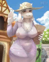 toriel from undertale by solomonbnuy