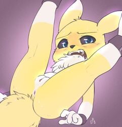 bottomless digimon digimon_(species) innocent pussy renamon tamers