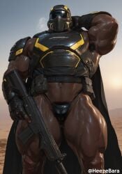 helldiver (helldivers) from helldivers 2 by heezebara