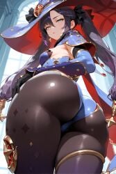 mona (genshin impact) from genshin impact by furiwif07