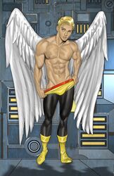 angel_(x-men) artist_request artist_signature male male_only marvel marvel_comics undressing warren_worthington x-men