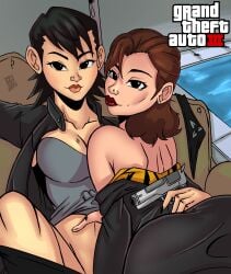 asuka kasen from grand theft auto by darkfang100