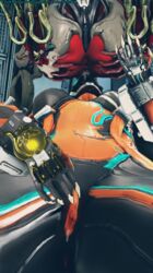 ass ass_grab ass_spread facesitting garuda_(warframe) masturbation pussy pussy_juice valkyr_(warframe) video_games warframe warframe_captura_adventures yuri