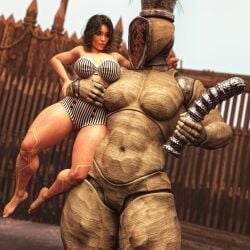 gestral from clair obscur: expedition 33 by squarepeg3d