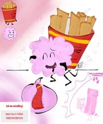 fries (bfdi) from battle for bfdi by missdearydoll