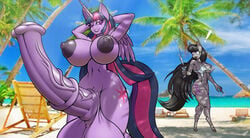 ! 1futa 1girls 2018 alicorn animal_genitalia animal_penis anthro anthrofied areola balls beach big_balls breasts clothing color cutie_mark dickgirl duo equine equine_penis erection feathered_wings feathers female friendship_is_magic furry futanari hair horn horsecock huge_balls hyper hyper_balls hyper_penis intersex mammal medial_ring my_little_pony nipples nude octavia_melody outside palm_tree penis penis_bigger_than_body prettypinkponyprincess princess_twilight_sparkle_(mlp) seaside tree twilight_sparkle_(mlp) vein veiny_penis wings