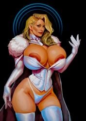 emma frost from marvel by boobsgames