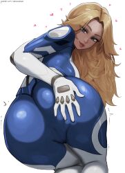 invisible woman from fantastic four by aelion draws