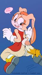 cream the rabbit from sega by fakeryway