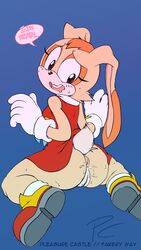 cream the rabbit from sega by fakeryway
