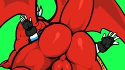 animated anus ass_focus ass_grab ass_spread bates_(oh_so_hero!) beefy big_ass daddy furry gay heavy_balls joe_(oh_so_hero!) male_only oh_so_hero! spreading yaoi