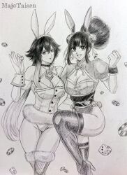 anna_pavlova bunny_girl majo_taisen tagme yim_wing_chun