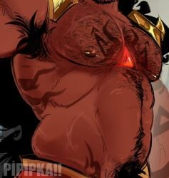 1boy bara burning_spice_cookie cookie_run cookie_run_kingdom pipipka solo solo_male tagme