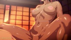 ass athletic athletic_female athletic_male big_ass big_breasts big_butt big_penis bleach breasts brown_hair butt chocolate_and_vanilla cum cum_inside curvaceous curvy curvy_body curvy_female curvy_figure dark-skinned_female dark_skin female female_penetrated hourglass_figure ichigo_kurosaki light-skinned_male light_skin male male/female male_penetrating male_penetrating_female muscular muscular_male nipple_play older_female orange_hair penis purple_hair shihouin_yoruichi sound tagme theobrobine thick_ass thick_thighs video voluptuous voluptuous_female wide_hips wide_thighs yellow_eyes younger_female