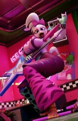 busty curvy five_nights_at_freddy's:_security_breach glamrock_chica_(luiske476)