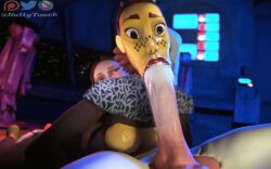 3d abuse alien alien/human alien_girl all_the_way_to_the_base animated animated_image anus athletic athletic_futanari ballsack barefoot barriss_offee big_balls blender blowjob breasts brown_hair clone_wars clothed cock colored_skin continue_after_cum continuous_ejaculation deepthroat dickgirl dubious_consent duo face_fucking facial_markings feet fellatio forced forced_oral futanari hand_on_another's_head huge_cock human human_futa human_penetrating intersex interspecies laying_on_back light-skinned_futanari nuttytouch padme_amidala partially_clothed penis rape rough rough_sex sex shorter_than_30_seconds soles spaceship star_wars tagme thighs torn_clothes yellow_body