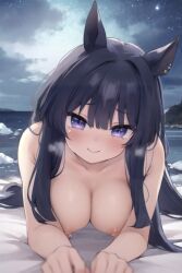 ai_generated black_hair tagme umamusume verxina_(umamusume)