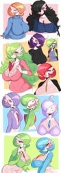 chubbyvoir ditto gardevoir hornyvoir imposter nintendo pokemon pokemon_(species) punkyvoir redditoir saltyxodium tagme yandevoir