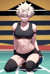 ai_generated crossgender darkcry female female_focus female_only genderswap_(mtf) katsuki_bakugou my_hero_academia rule_63 solo