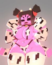 1girls 2026 3d 6_arms animal_humanoid arachnid arachnid_humanoid arthropod arthropod_humanoid belly_piercing big_breasts bikini bikini_bottom bikini_top blush breasts collar coresvoid cow_print cow_print_armwear cow_print_bikini cow_print_bra cow_print_legwear cow_print_lingerie cow_print_panties cow_print_stockings cow_print_thighhighs curvaceous curvaceous_body curvaceous_female curvaceous_figure curvaceous_hips curvaceous_thighs curvy curvy_body curvy_female curvy_figure curvy_hips curvy_thighs digital_media_(artwork) fangs female horny horny_female humanoid male mine-imator minecraft muffet multi_arm multi_eye multi_limb no_pupils open_mouth panties piercing piercings pointy_teeth purple_body ribbons shadow sharp_teeth smooth_skin spider spider_humanoid sweat sweating sweaty sweaty_body sweaty_breasts teeth thick_thighs thighhighs thighs thirsty tongue_piercing undertale undertale_(series) wide_hips wrist_cuffs