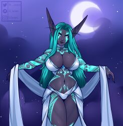 night elf from world of warcraft by sr lemon