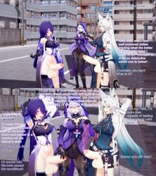 acheron (honkai: star rail) from honkai: star rail by xavierhuge