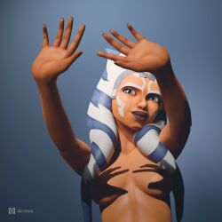 ahsoka tano from clone wars by airress3d