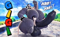 16:9 1futa 3d 3d_(artwork) big_belly big_nipples big_teeth chain_chomp chained chains english english_text fit fit_futa flexing flexing_arms flexing_bicep flexing_muscles foreskin foreskin_folds futa_focus futa_only futanari gigi_(thecoatl034) hairy hairy_armpits hairy_balls hairy_pubes happy happy_face high_quality high_resolution highres highv0ltage huge_balls huge_cock hyper hyper_balls hyper_penis leaking leaking_cum leaking_milk leaking_precum legs_apart legs_open legs_spread mario_(series) mario_bros massive_ass massive_balls massive_boobs massive_breasts massive_butt massive_cock massive_nipples massive_thighs massive_tits muscles muscular muscular_futa naked naked_futa nintendo pubes pubic_hair sfm source_filmmaker squat squatting steam steaming steaming_body steamy steamy_breath sweat sweating sweaty sweaty_balls sweaty_body sweaty_breasts text uncircumcised uncut uncut_penis veiny veiny_penis voluptuous voluptuous_futa wet wet_skin