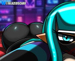 inkling from splatoon by blazedscarf