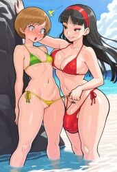 amagi yukiko from persona by majorhooky