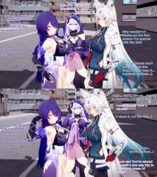 acheron (honkai: star rail) from honkai: star rail by xavierhuge
