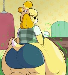 isabelle (animal crossing) from animal crossing